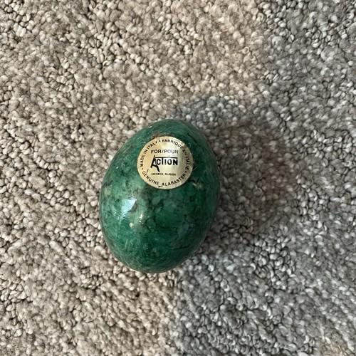 Action green genuine alabaster - green,