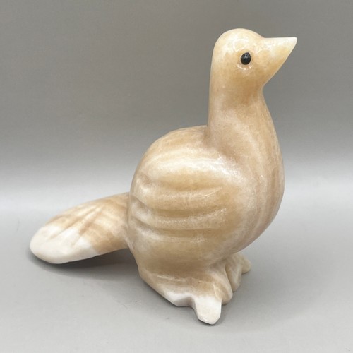 Vtg hand carved onyx - hand,